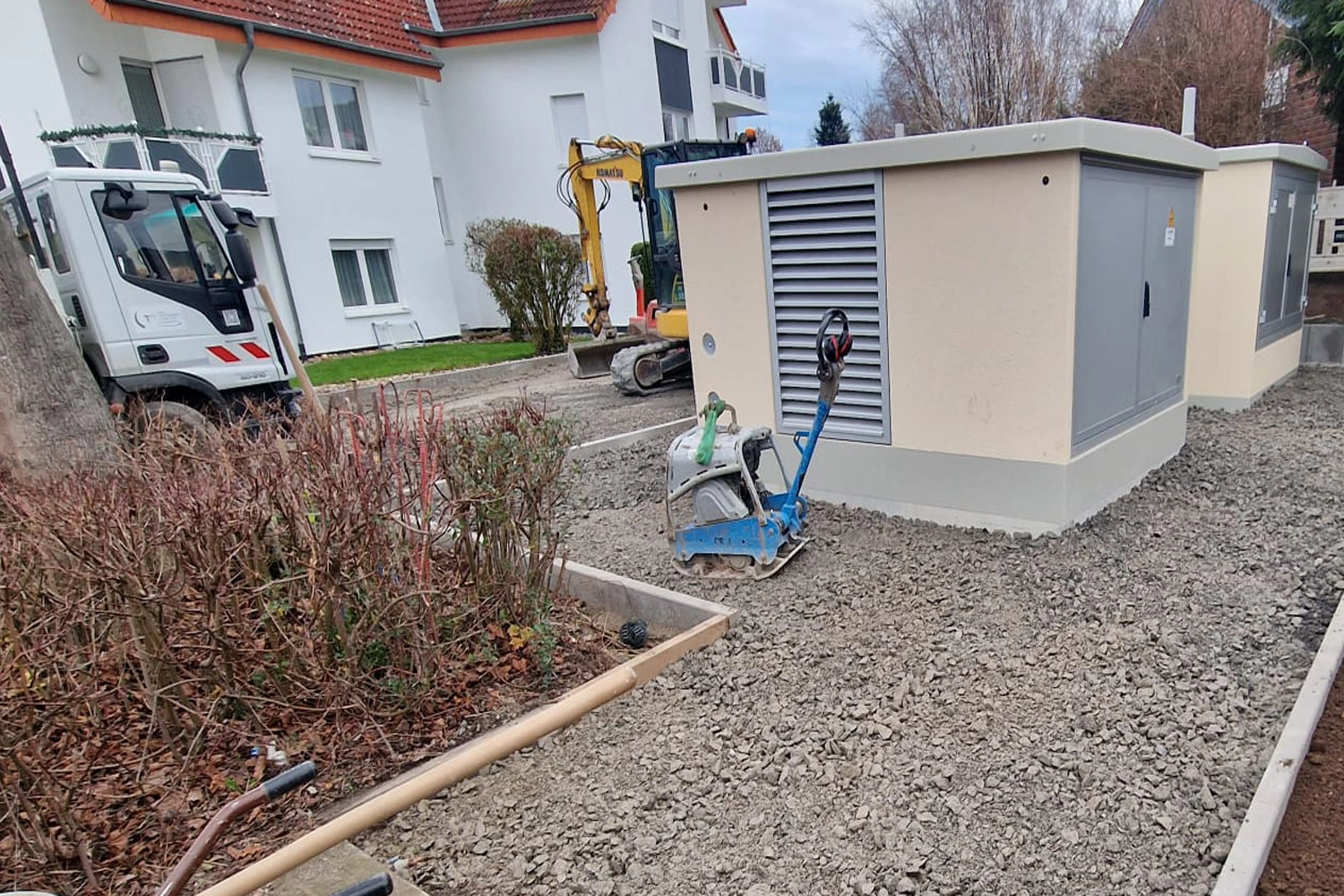 Erstellung einer Netzstation für Westnetz